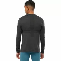 Salomon Essential Wool Long Sleeve Top Men's -Salomon Store BLAHEA D1