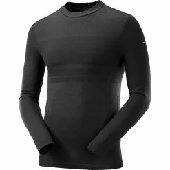 Salomon Essential Wool Long Sleeve Top Men's -Salomon Store BLAHEA D2