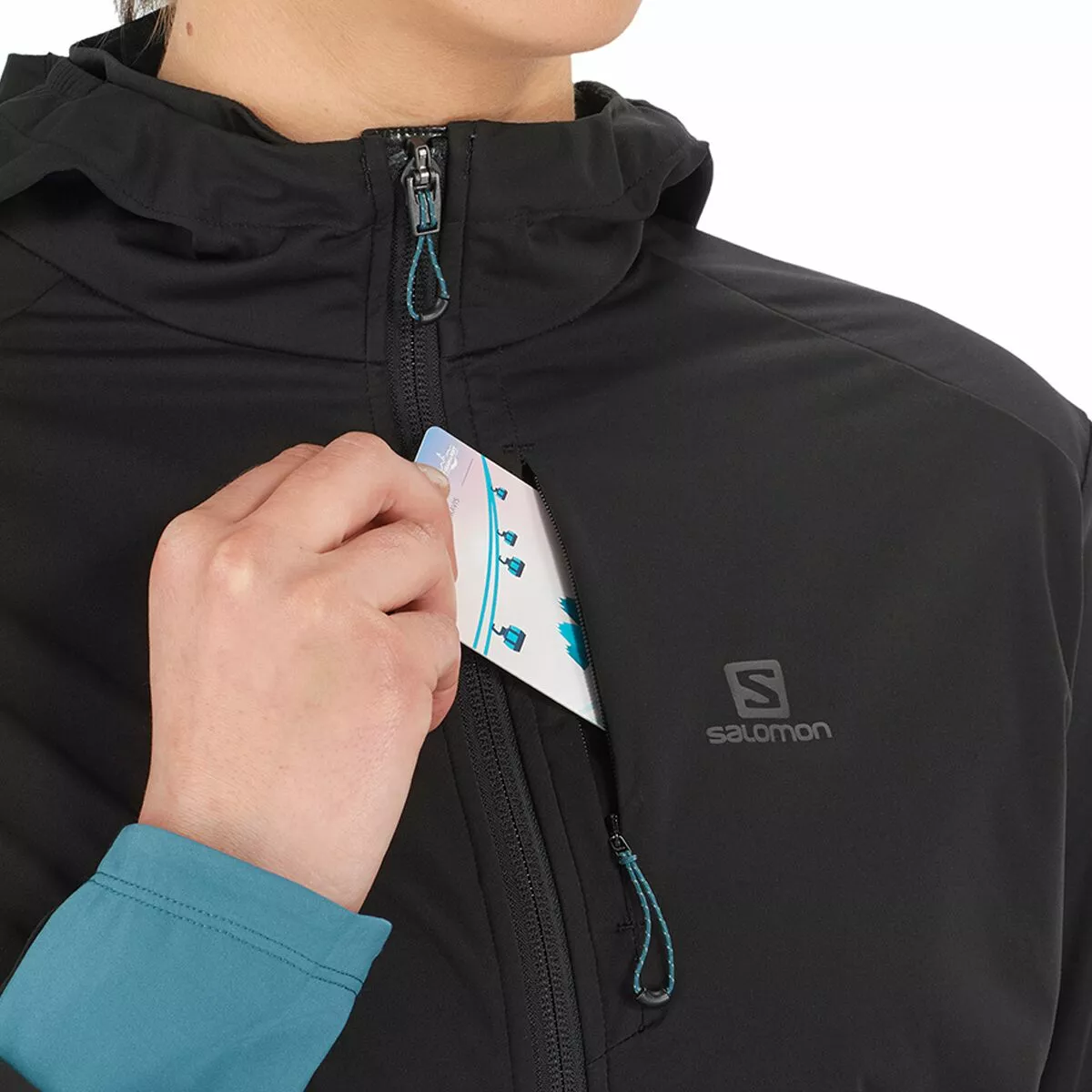 Salomon Light Shell Jacket Women's 4 Salomon Light Shell Jacket Women's - Image 4