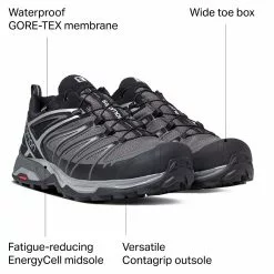Salomon X Ultra 3 GTX Wide Hiking Shoe Men's 15 Salomon X Ultra 3 GTX Wide Hiking Shoe Men's -Salomon Store BLASHA D10