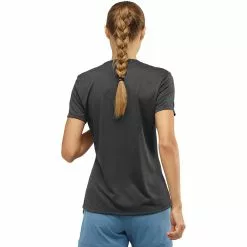 Salomon Comet Classic Print T Shirt Women's -Salomon Store BLA D1 40