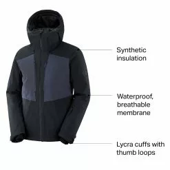 Salomon Highland Jacket Men's 26 Salomon Highland Jacket Men's -Salomon Store BLA D21