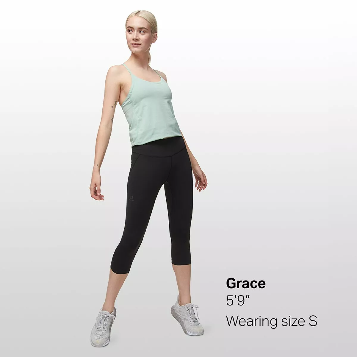 Salomon Agile Mid Tight Women's 2 Salomon Agile Mid Tight Women's - Image 2