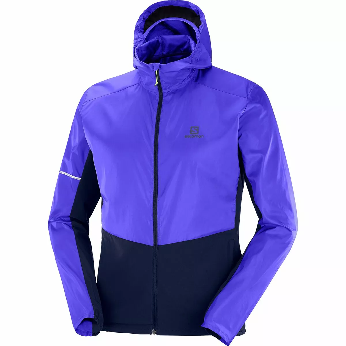 Salomon Agile Full Zip Hoodie Men's 2 Salomon Agile Full Zip Hoodie Men's - Image 2