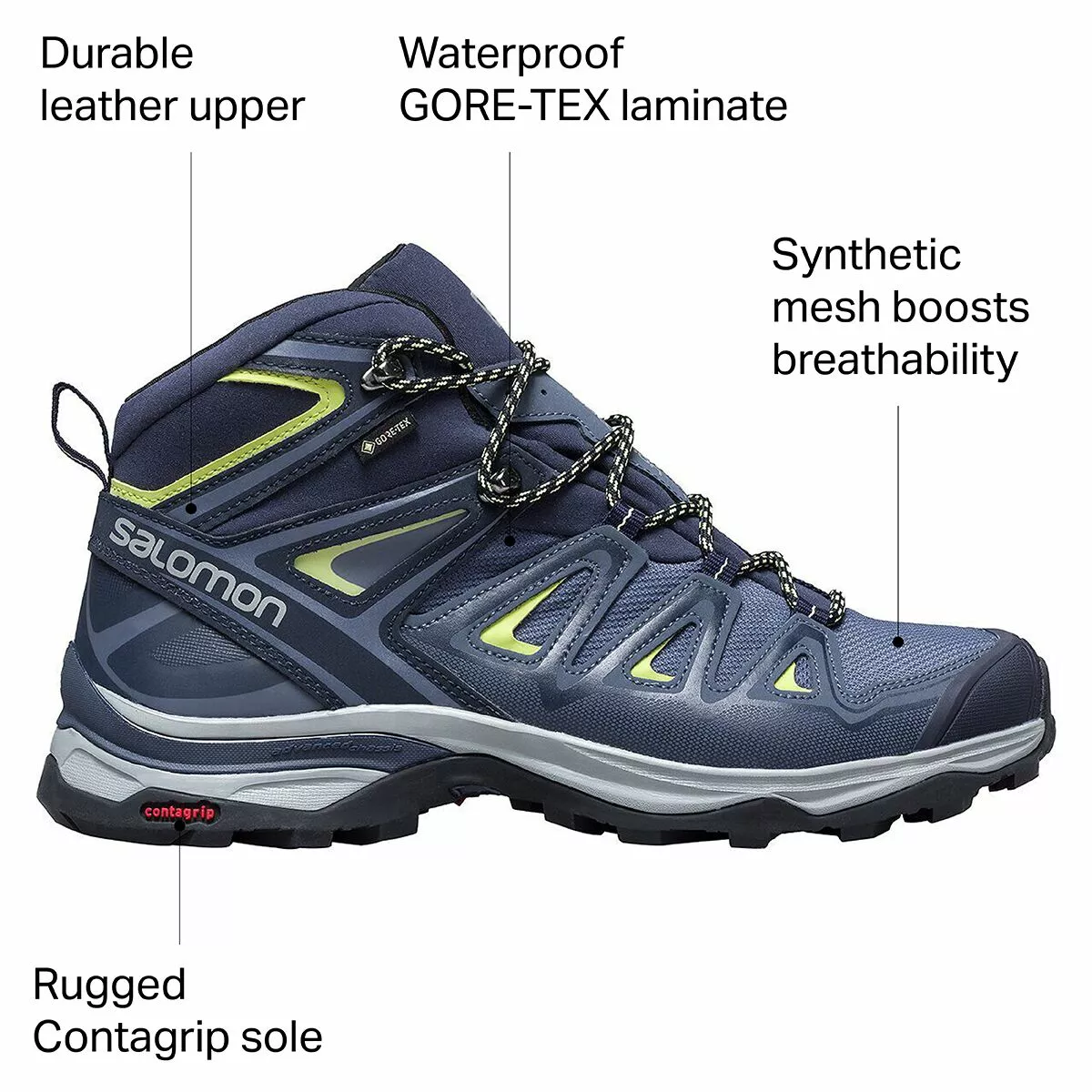 Salomon X Ultra 3 Mid GTX Hiking Boot Women's 2 Salomon X Ultra 3 Mid GTX Hiking Boot Women's - Image 2