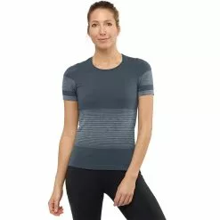 Salomon Elevate Move'On T Shirt Women's 22 Salomon Elevate Move'On T Shirt Women's -Salomon Store EBO 4