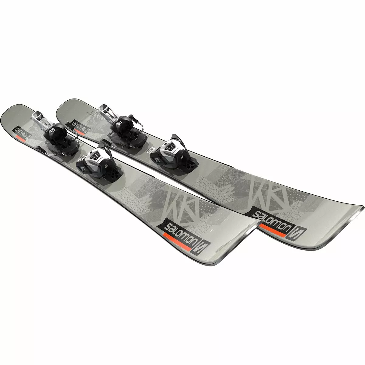 Salomon QST Spark Jr Ski + L6 GW J2 90 Binding 2022 Kids' 4 Salomon QST Spark Jr Ski + L6 GW J2 90 Binding 2022 Kids' - Image 4