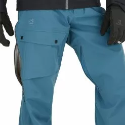 Salomon QST 3 Layer Shell Bib Pant Men's -Salomon Store MALBLU D3 1