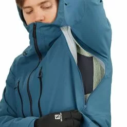 Salomon QST 3 Layer Shell Jacket Men's -Salomon Store MALBLU D4