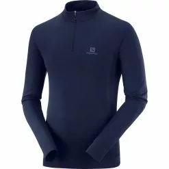 Salomon Explore Seamless Half Zip Shirt Men's -Salomon Store NIGSKY D2 4