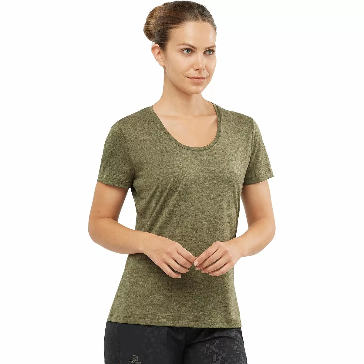 Salomon Agile Short Sleeve T Shirt Women's 4 Salomon Agile Short Sleeve T Shirt Women's - Image 4