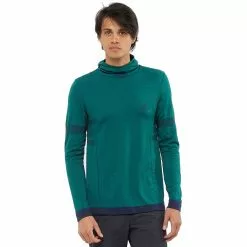 Salomon Outspeed Wool Hooded Shirt Men's -Salomon Store PAC