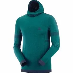 Salomon Outspeed Wool Hooded Shirt Men's -Salomon Store PAC D4