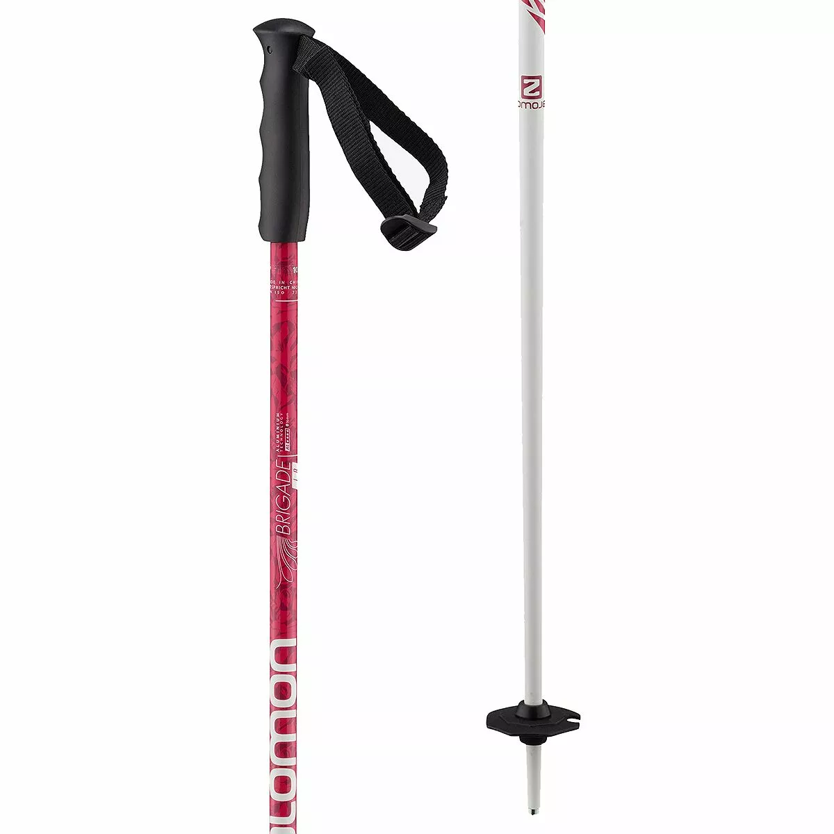 Salomon Brigade Jr Ski Poles Kids' 2 Salomon Brigade Jr Ski Poles Kids' - Image 2
