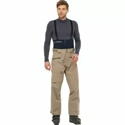 Salomon QST 3 Layer Shell Bib Pant Men's -Salomon Store ROACAS