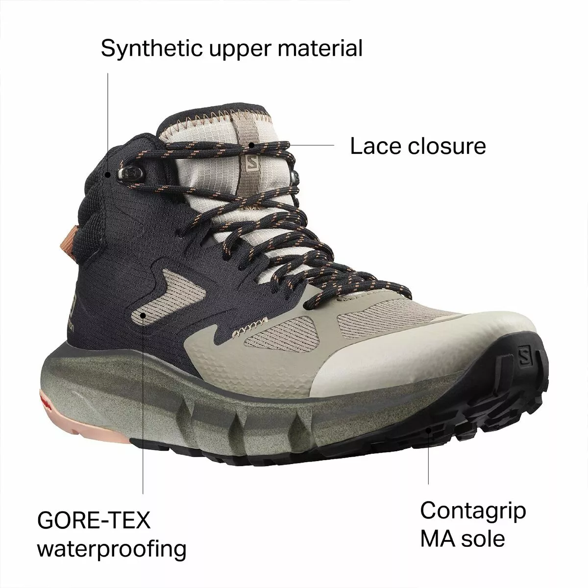 Salomon Predict Hike Mid GTX Shoe Women's 7 Salomon Predict Hike Mid GTX Shoe Women's - Image 7