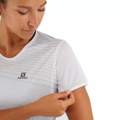 Salomon Sense T Shirt Women's -Salomon Store WHI D4 3