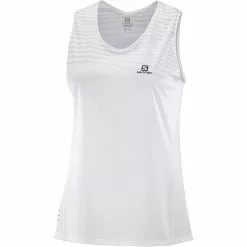 Salomon Sense Tank Top Women's -Salomon Store WHI D5 1
