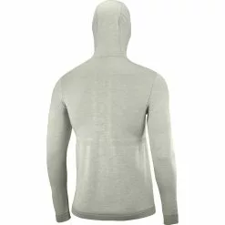 Salomon Outspeed Wool Hooded Shirt Men's -Salomon Store WROIROHEA D3